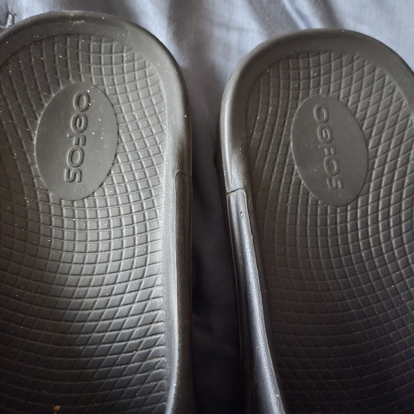 Oofos OOahh Black Sport Slide (Unisex) Sz  M8 W10 - Picture 3 of 7